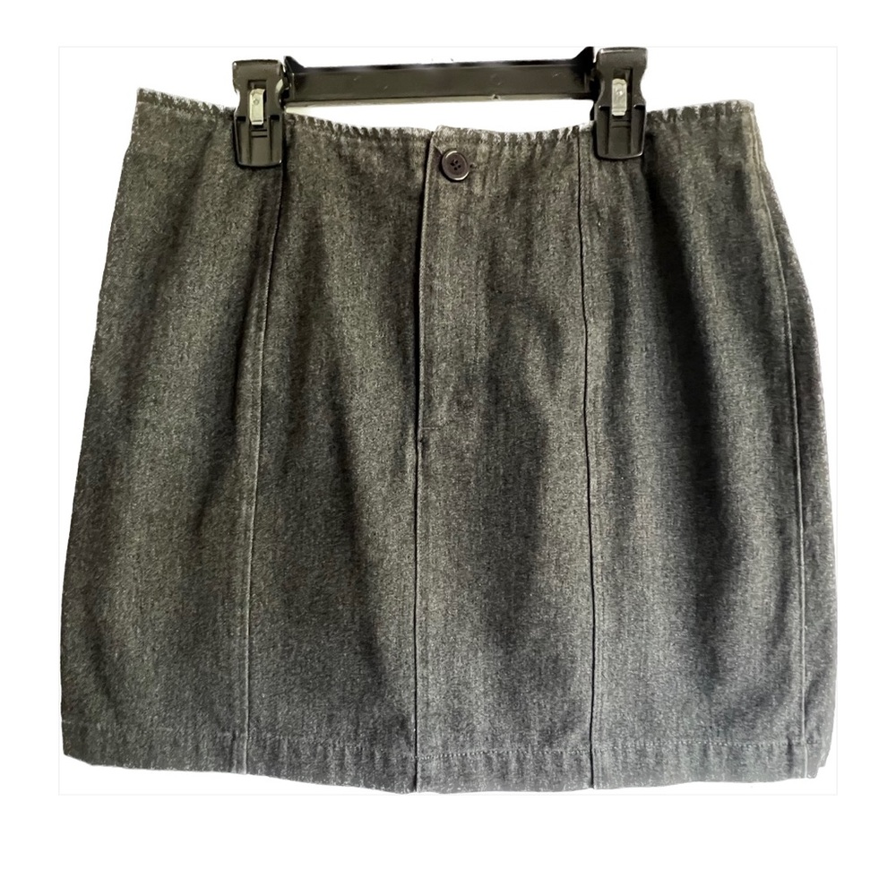 Gap dark grey denim skirt size 8.